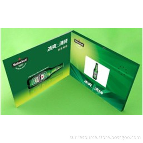 2.8-Inch TFT LCD Video Card, Video Greeting Card, Promotional Video Card